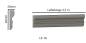 Preview: Gipsstuck Profil flaches Decken Zierstuck Leisten LP-18 62x20mm 350cm