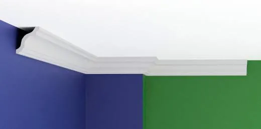 Decken-Wand Eckprofil glatte Leisten C-24