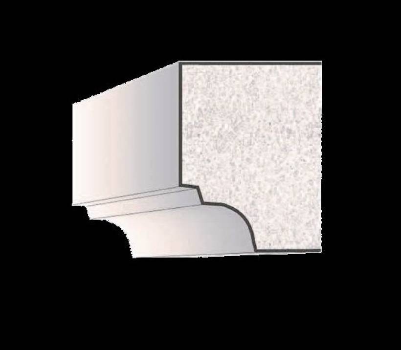 Fassadenstuck Styroporstuck Gesims Profil C2A