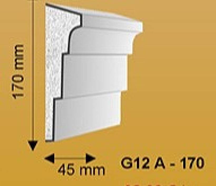 fassadenstuck Profil G12A